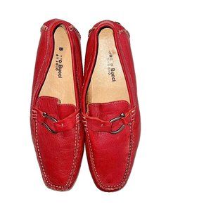 Bac O Bucci Studio Leather Mens Driving Mocs Sz 13